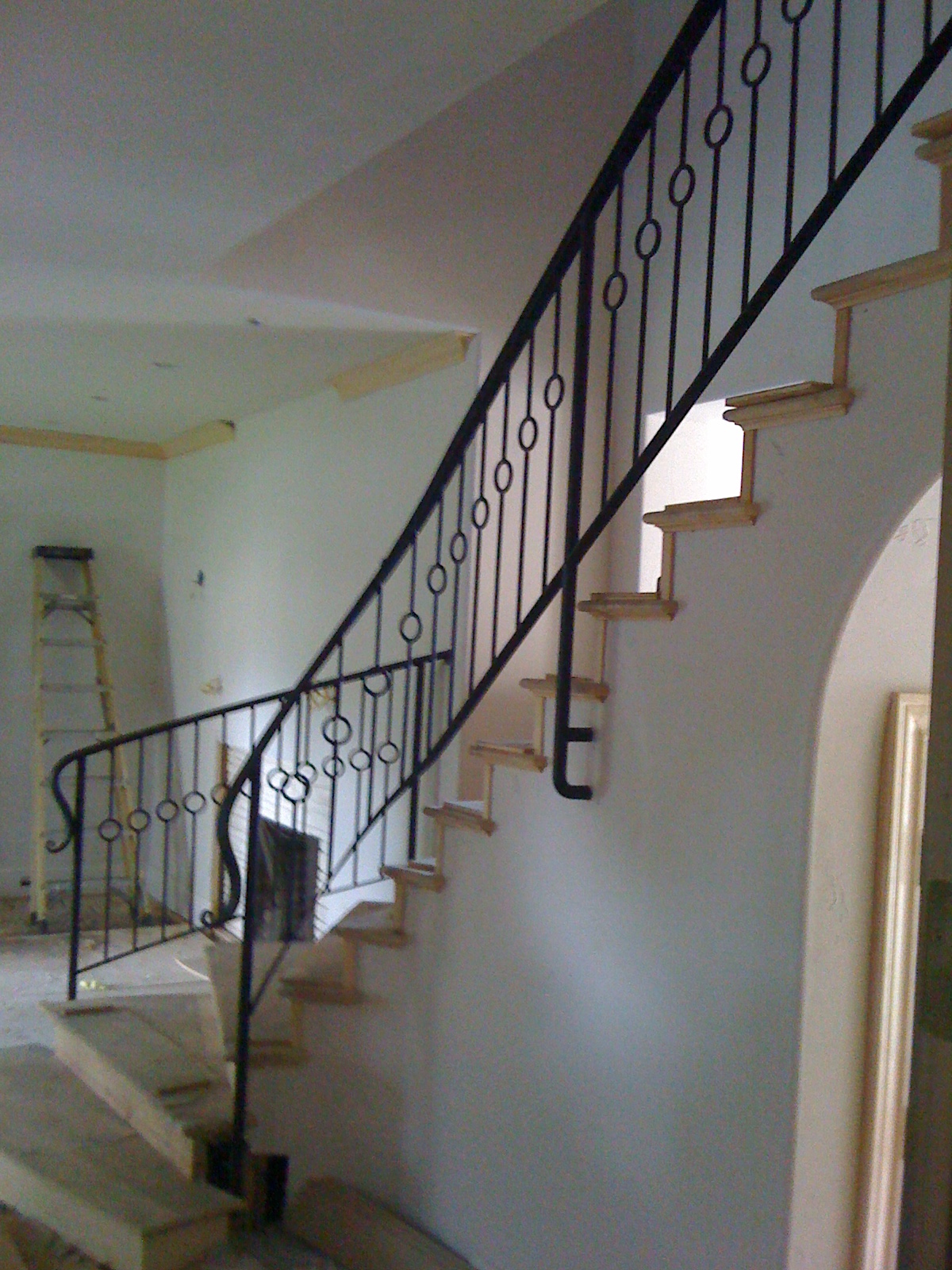New Construction Stairs 12
